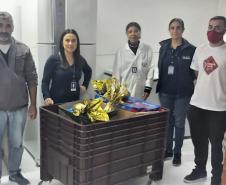 IPEM-PR faz doação de produtos pré-embalados ao Provopar, em Curitiba