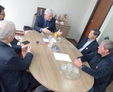 Diretores do IPEM-PR visitam Assembleia Legislativa do Paraná