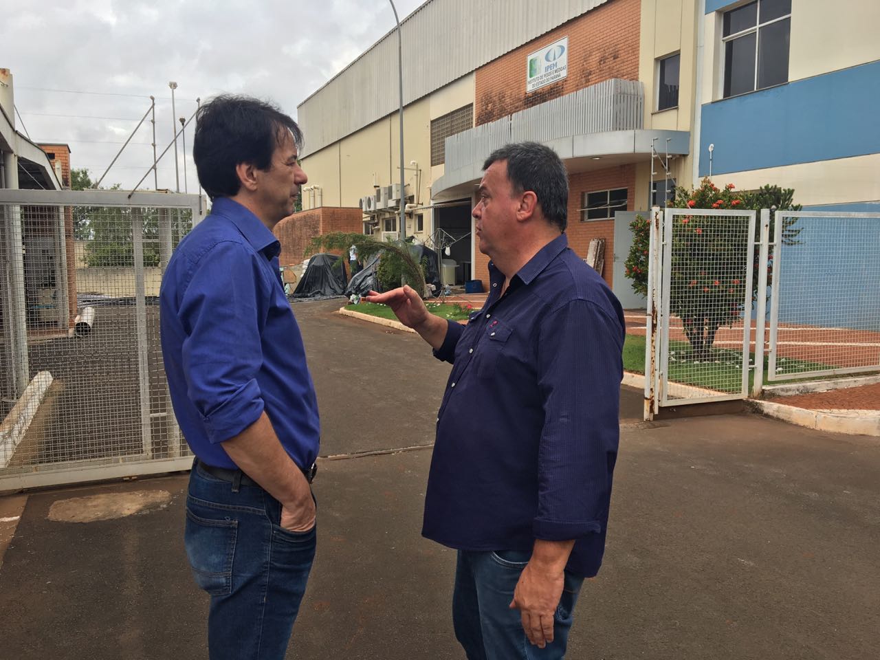 Presidente e diretor visitam obras da Regional de Londrina