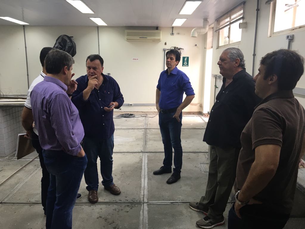 Presidente e diretor visitam obras da Regional de Londrina
