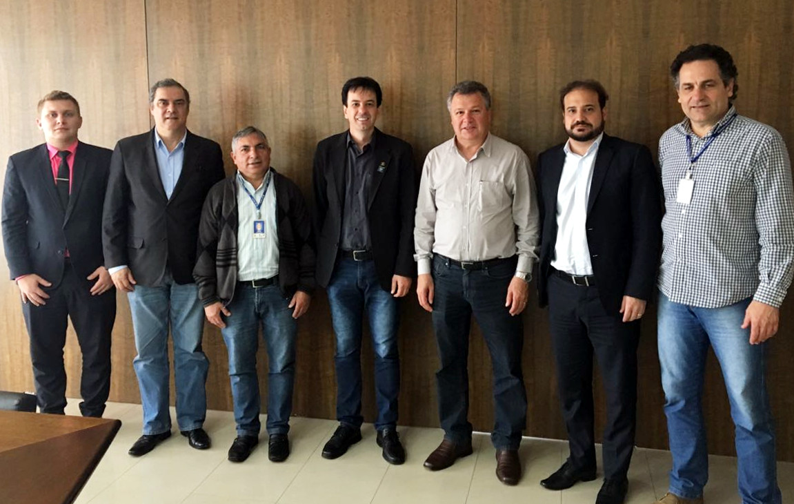 Reunião na Prefeitura de Guarapuava