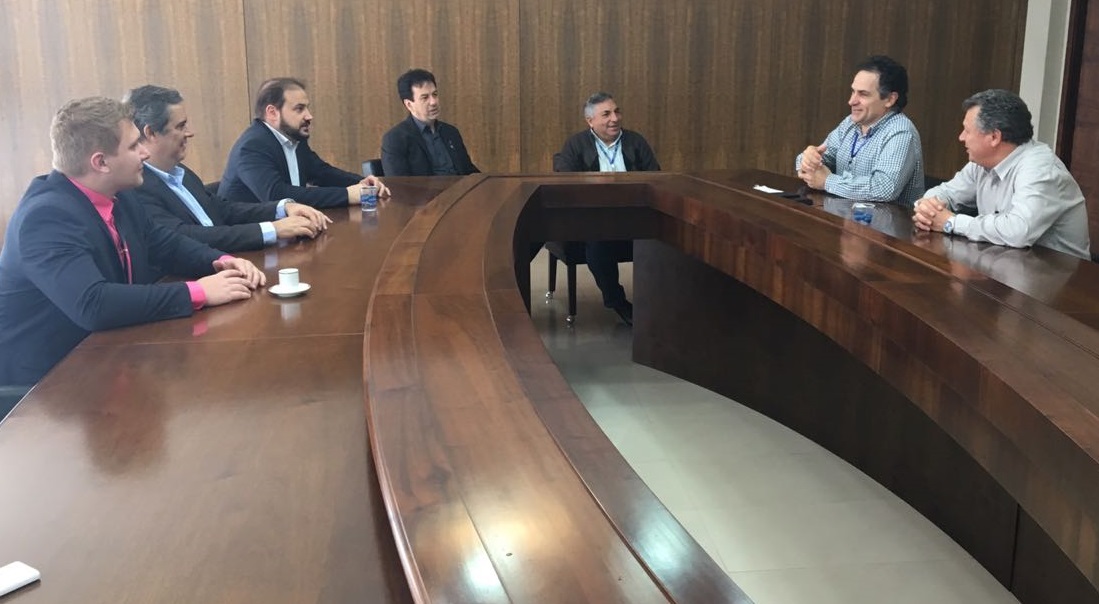 Reunião na Prefeitura de Guarapuava