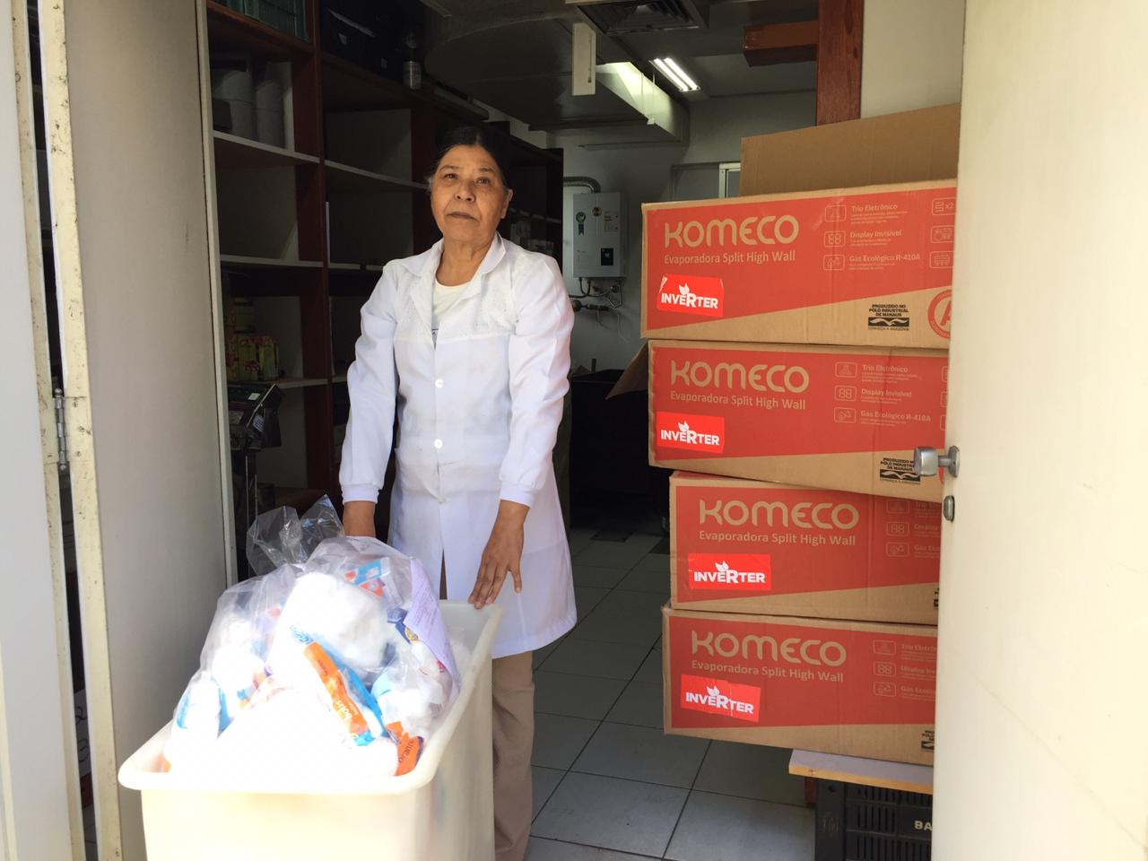 APAE recebe produtos do IPEM PR