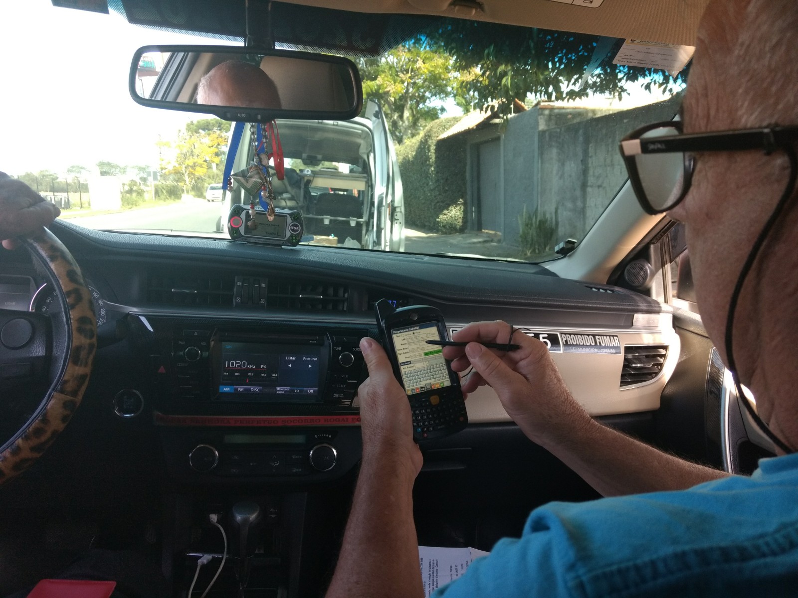 Verificação de taxímetros em Curitiba