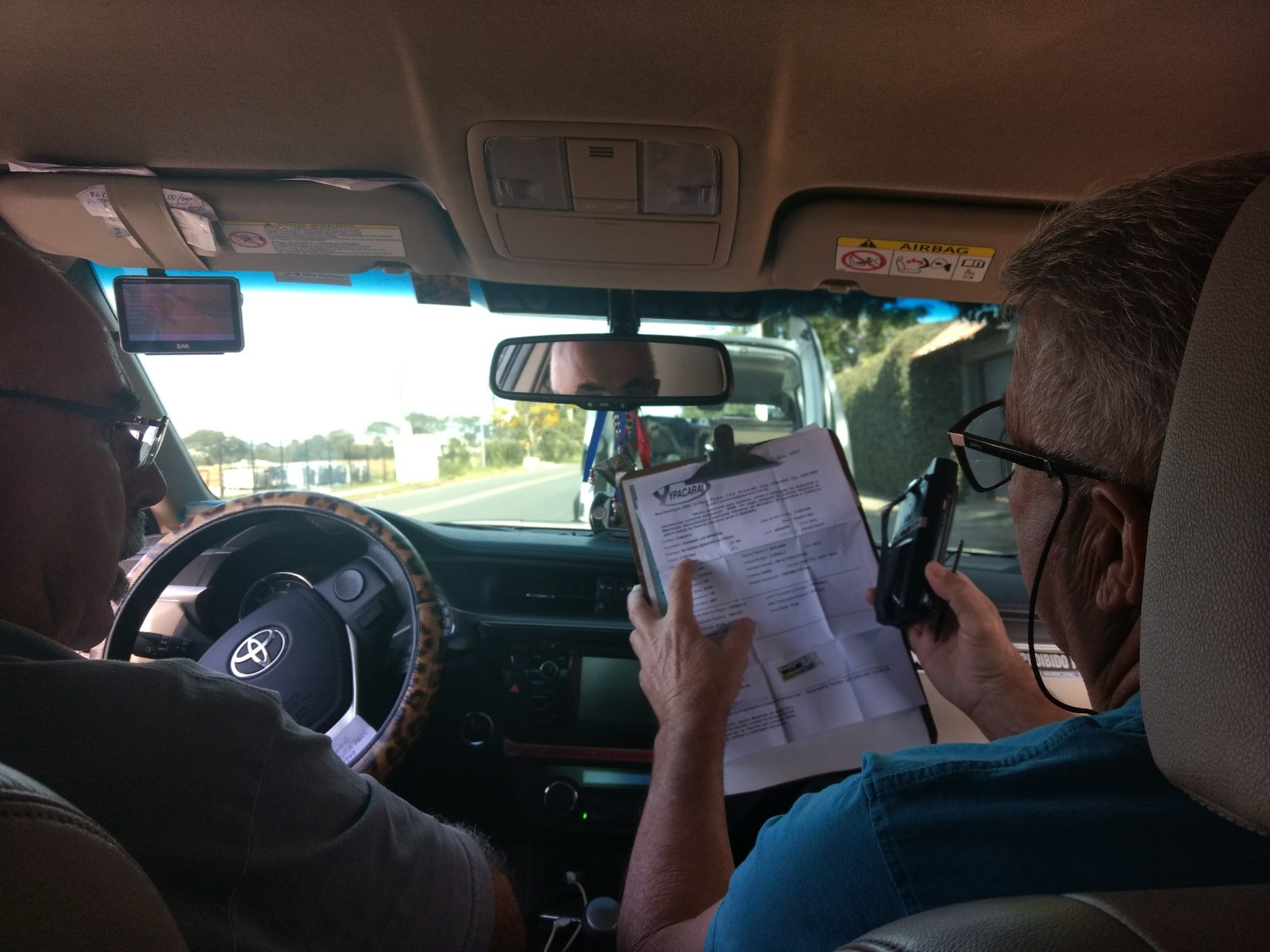 Verificação de taxímetros em Curitiba