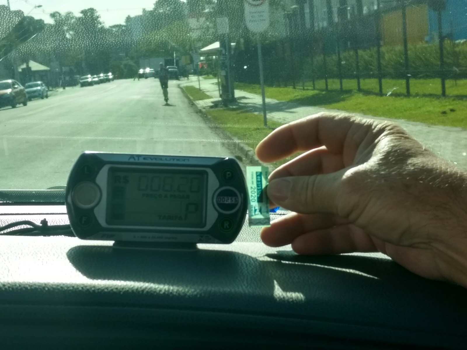 Verificação de taxímetros em Curitiba