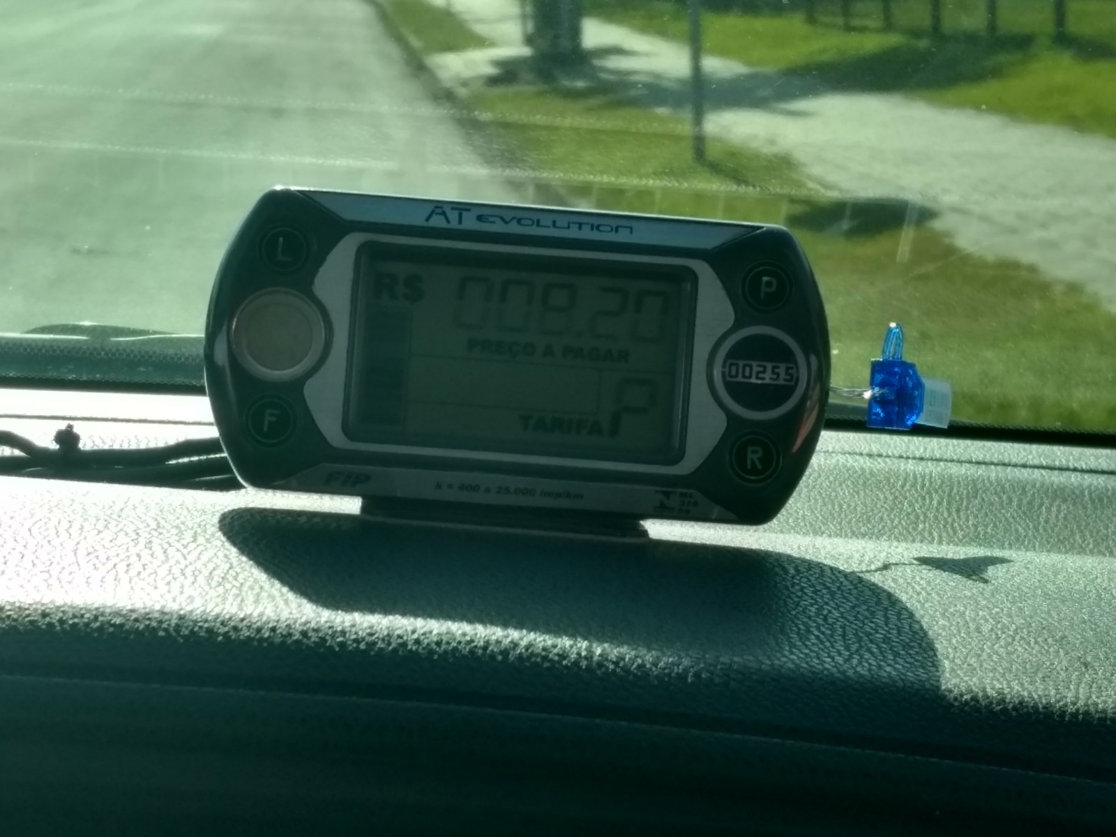 Verificação de taxímetros em Curitiba