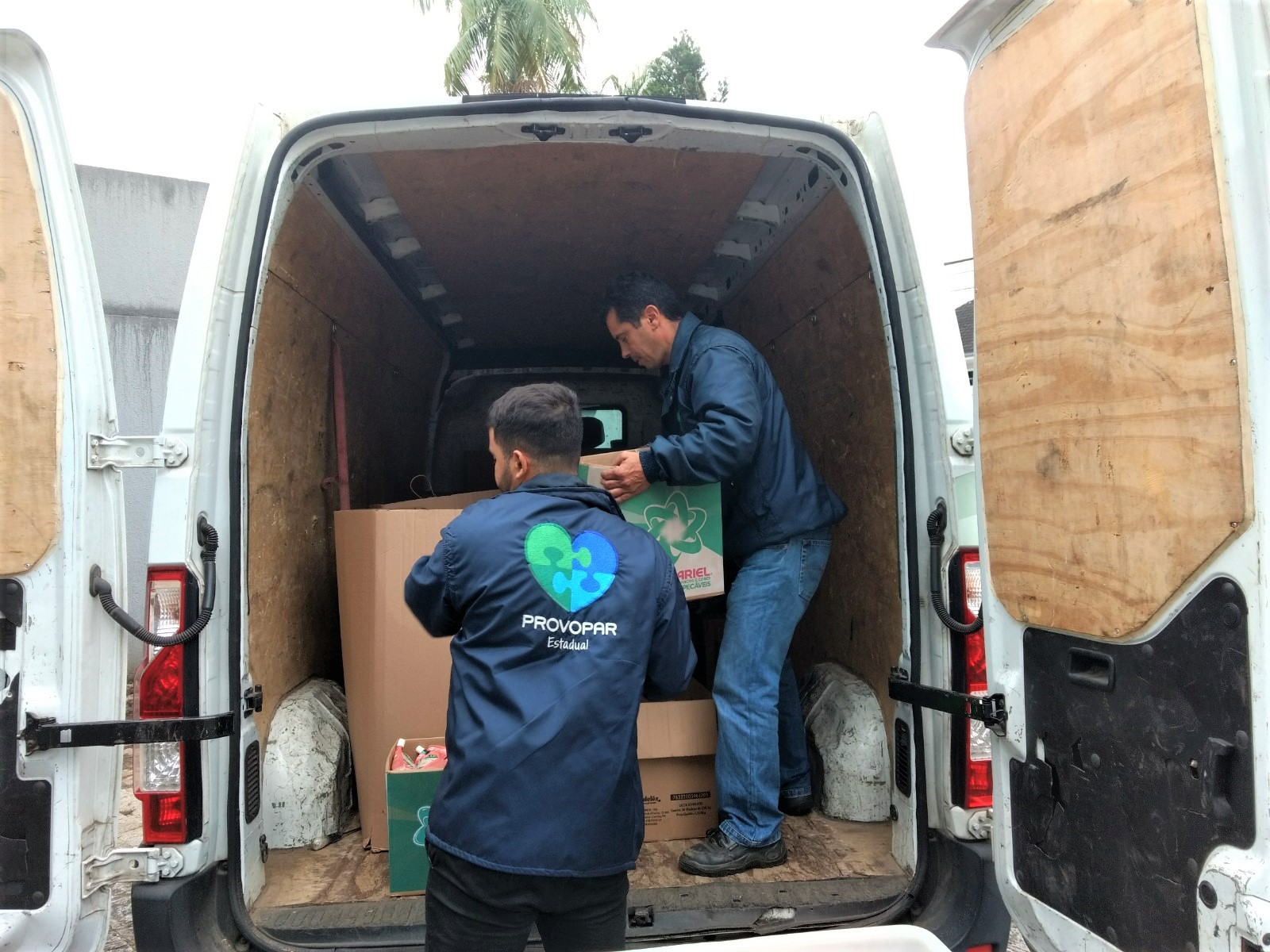 Produtos doados pelo IPEM-PR ao Provopar