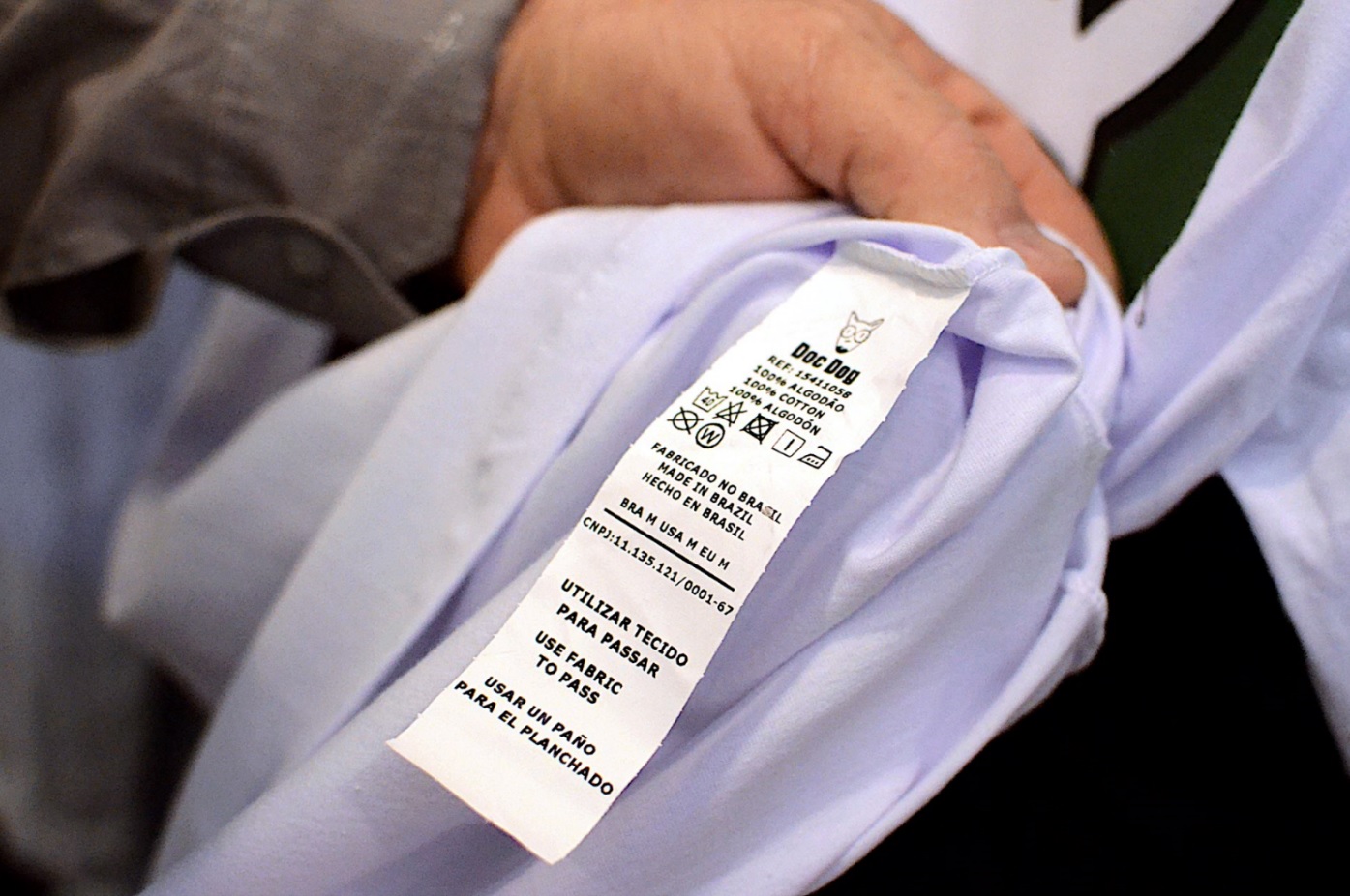 Etiqueta têxtil obrigatória