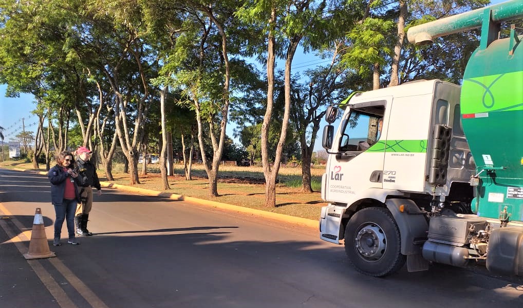 Fiscalização de cronotacógrafos no Oeste do Paraná