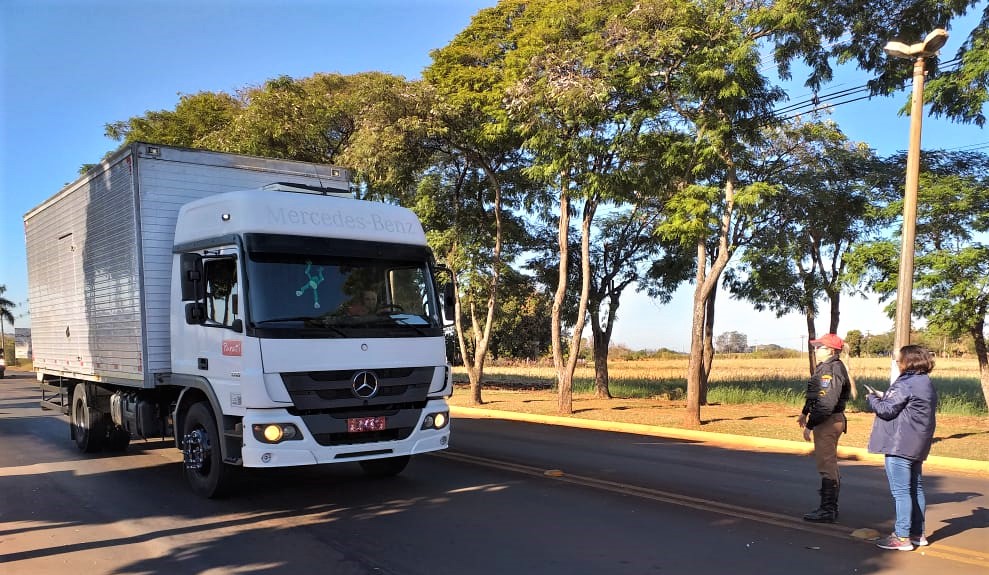 Fiscalização de cronotacógrafos no Oeste do Paraná