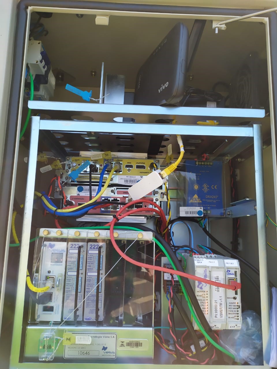 Verificação inicial de medidores de velocidade na BR-153