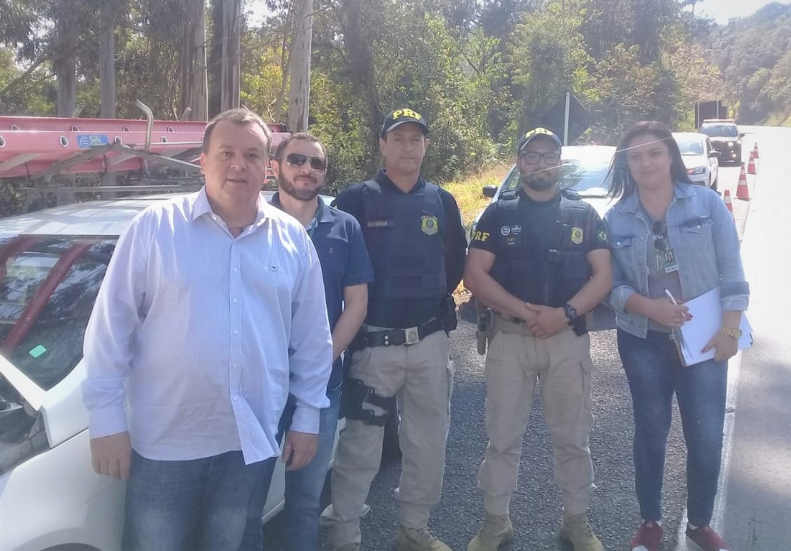 Verificação inicial de medidores de velocidade na BR-153