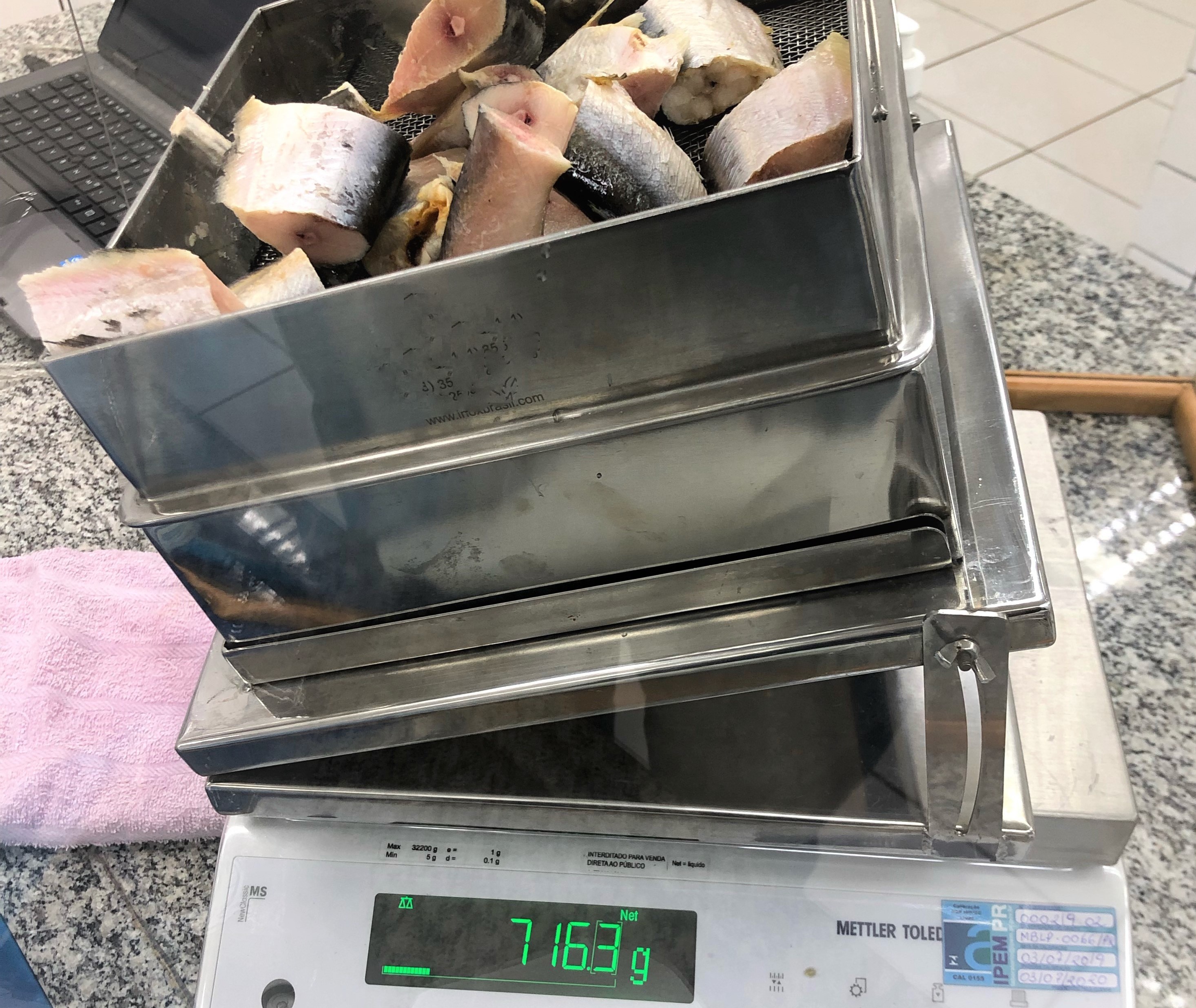 Pescados reprovados após denúncia do PROCON de Toledo