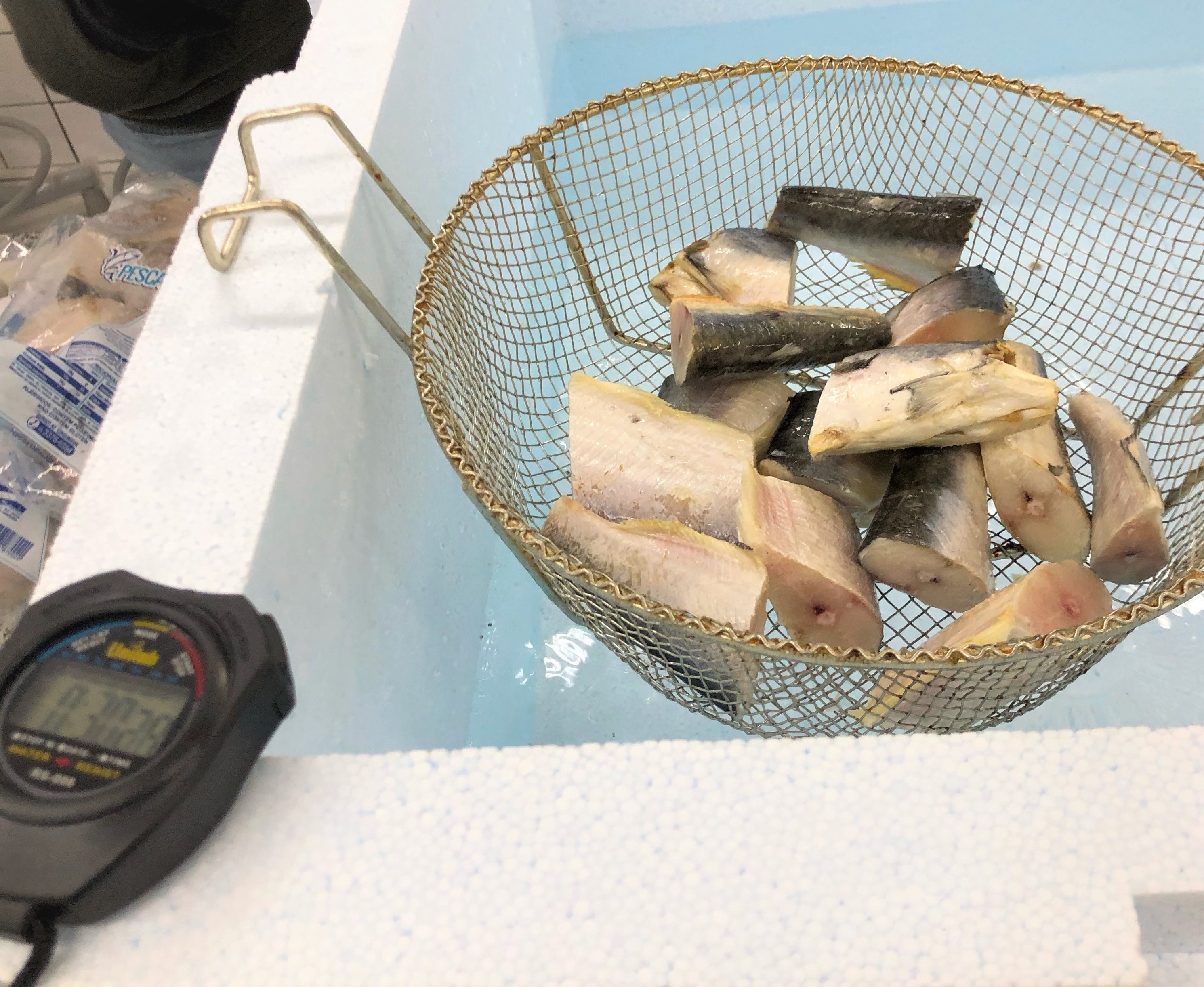 Pescados reprovados após denúncia do PROCON de Toledo