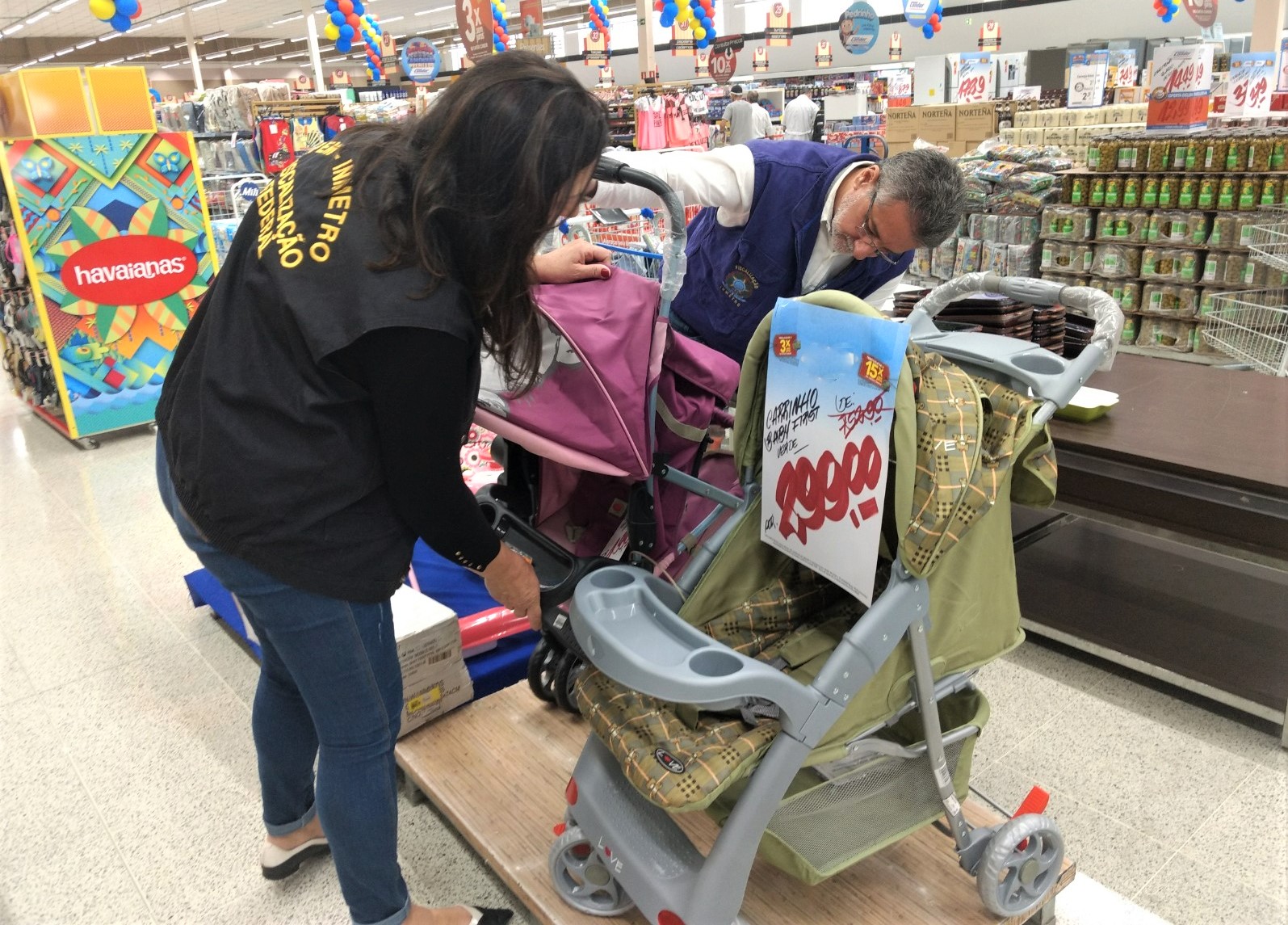 Fiscalização de produtos infantis