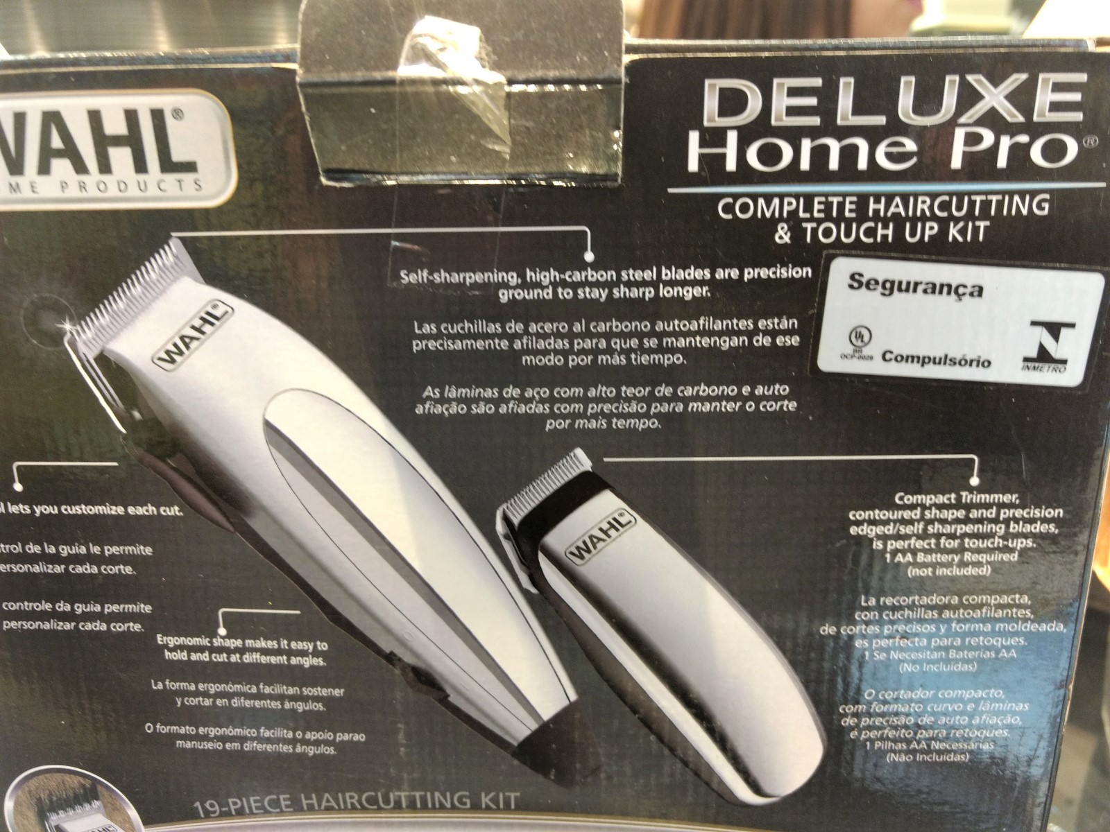 Fiscalização de aparelhos elétricos ligados à beleza feminina e masculina