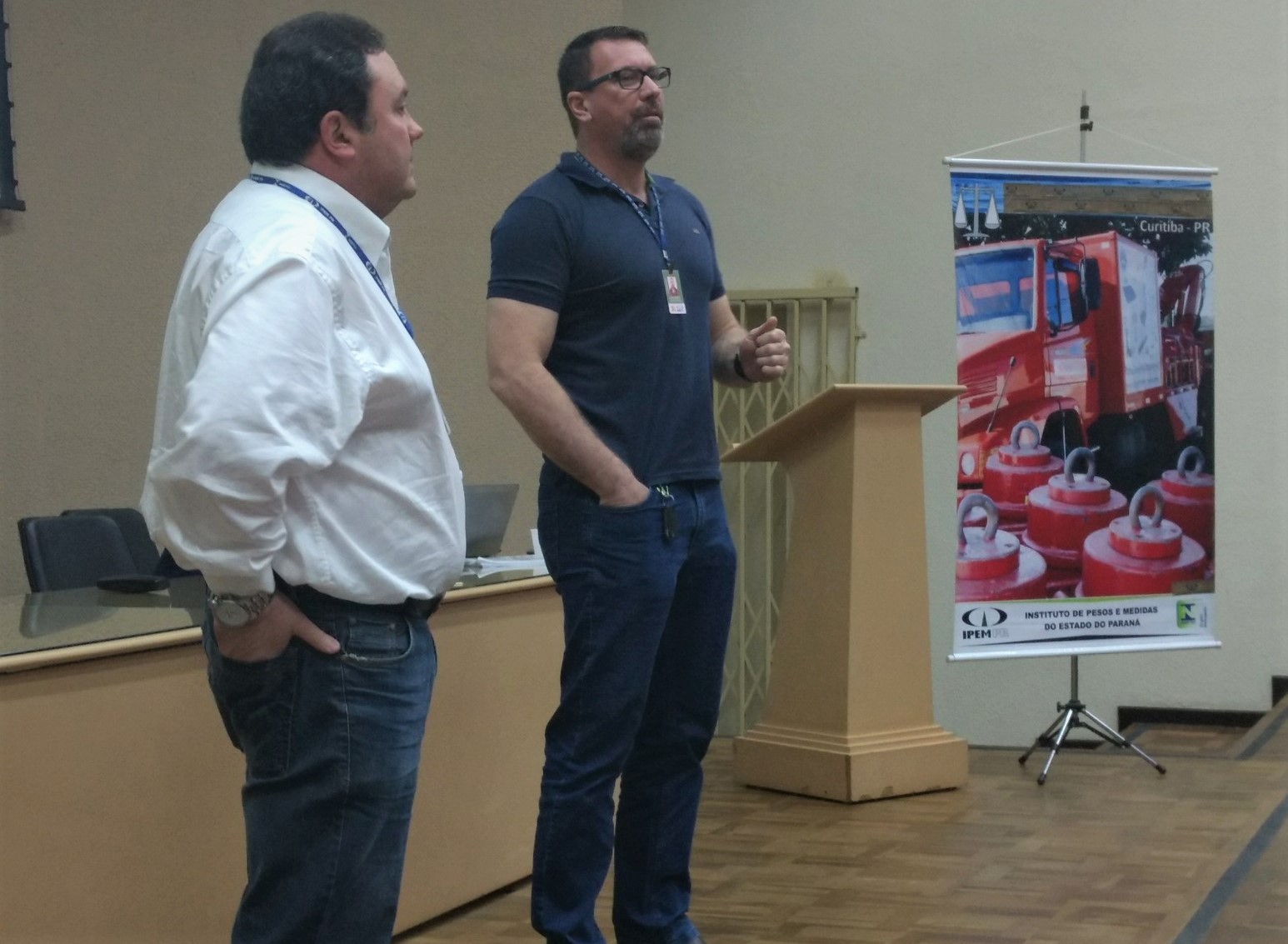 Reunião do IPEM-PR com permissionárias de balança de grande porte