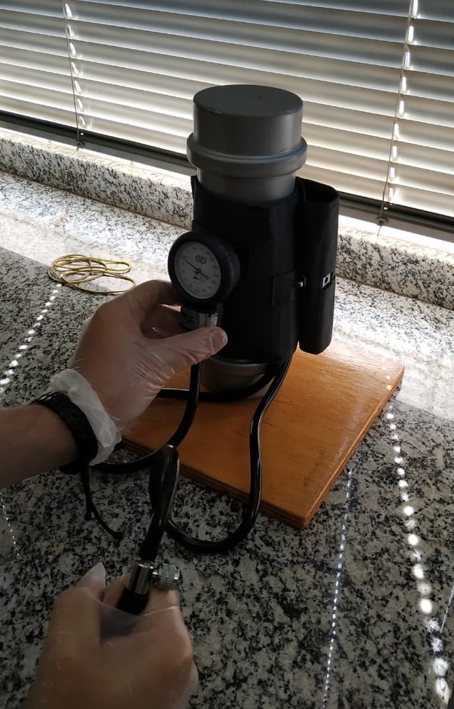 Esfigmomanômetros verificados na Regional de Maringá