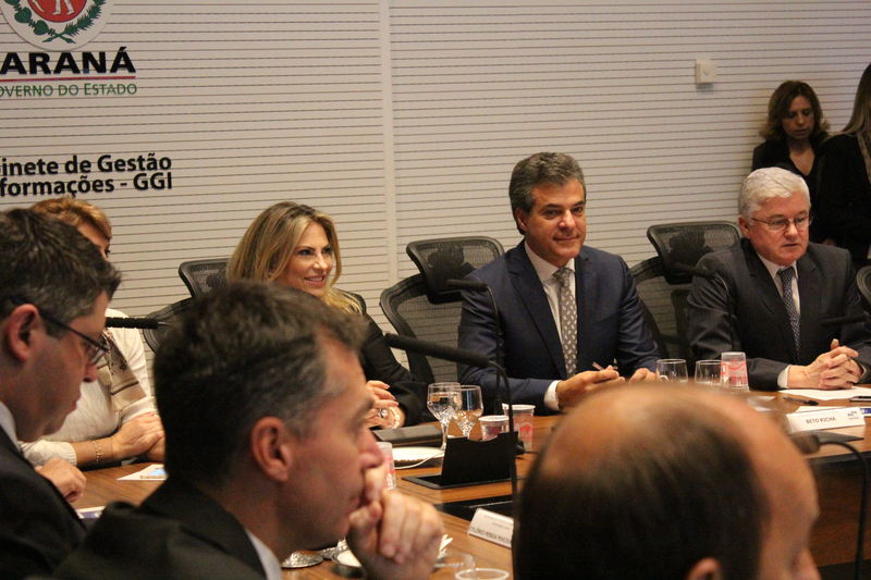 Reunião com governador Beto Richa