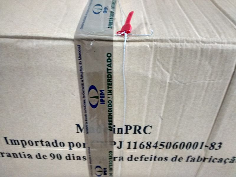 Balanças apreendidas