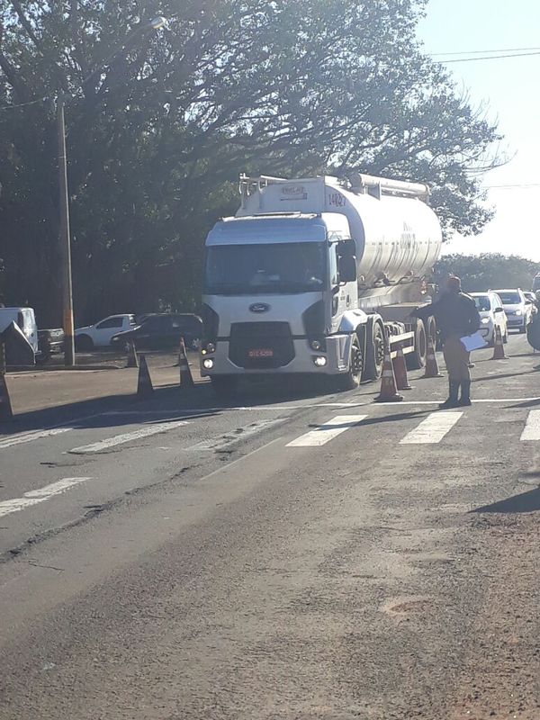 Fiscalização no Posto Rodoviário de Igaraçu-PR