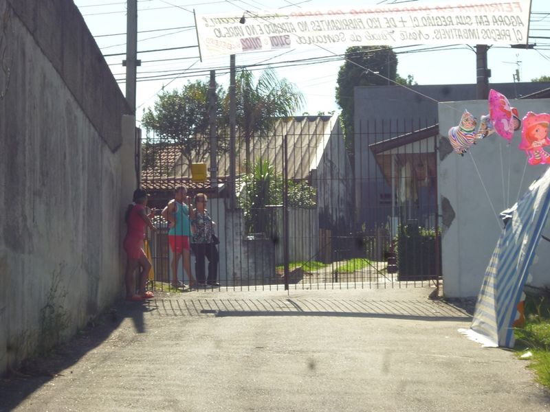 Feirinha do Brás em Curitiba - entrada