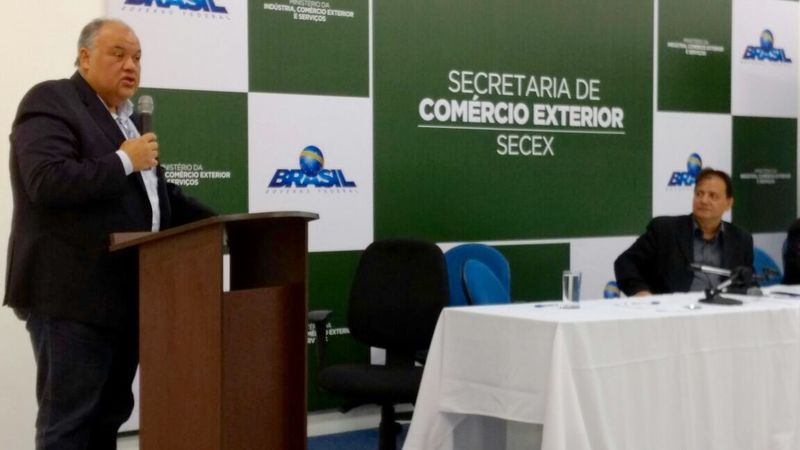 Presidente do Ipem discursa em Brasília