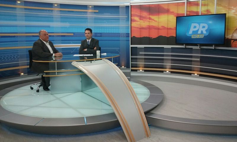 Oliveira Filho participa do programa Paraná no Ar, da RIC TV