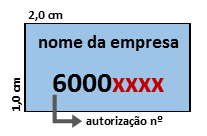Modelo de etiqueta para esfigmomanômetros