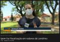 Veículos de comunicação de Londrina registram trabalho do IPEM-PR, durante vrificação de medidores de velocidade que sofreram problemas técnicos e vandalismo