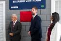 Fotos da inauguração do novo posto de verificação de veículos-tanque em Araucária