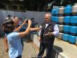 Presidente Oliveira conversa com a imprensa