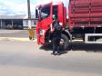 Fiscalização de cronotacógrafos no Posto da Polícia Rodoviária Federal, BR 277, Guarapuava