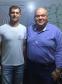 Presidente Oliveira Filho e o radialista Juniomar Paloski, da Rádio Entre Rios, de Santo Antônio do Sudoeste-PR