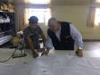 Visita à fábrica de roupas Blindagem, em Santa Izabel do Oeste