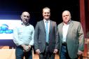 Oliveira Filho com o prefeito de Maringá Ulisses Maia e o vice-prefeito Edson Scabora