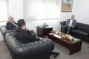 Oliveira Filho com presidente da Faciap e diretor do Sebrae