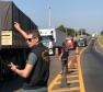 Fiscalização de cronotacógrafos na BR 153, km 40, em Santo Antônio da Platina