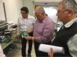Presidente Oliveira Filho visita Sala-Cofre e Laboratório Antifraudes do Ipem-SP
