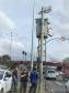 Verificação do radar fixo localizado na Linha Verde esquina com Rua Anne Frank, em Curitiba