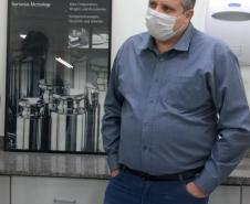 Presidente do Inmetro visita IPEM do Paraná, com três diretores