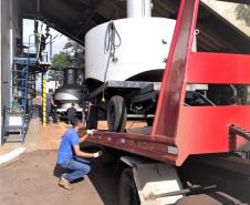 Postos de verificação de caminhão-tanque em Curitiba, Maringá e Cascavel