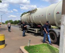 IPEM-PR fiscaliza transportadores de cargas perigosas