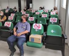 Equipe da REMAR faz palestra para Regional de Saúde sobre como identificar veículos que já transportaram produtos perigosos