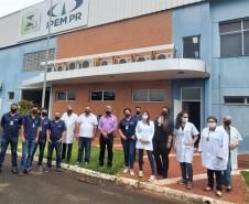 Presidente do IPEM-PR em visita à Regional de Londrina