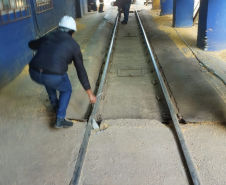 capacitação para a execução de ensaios em balanças ferroviárias.