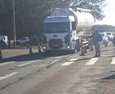 Fiscalização no Posto Rodoviário de Igaraçu-PR