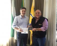 Encontro com prefeito de Francisco Beltrão Cléber Fontana