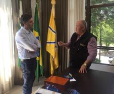 Encontro com prefeito de Francisco Beltrão Cléber Fontana